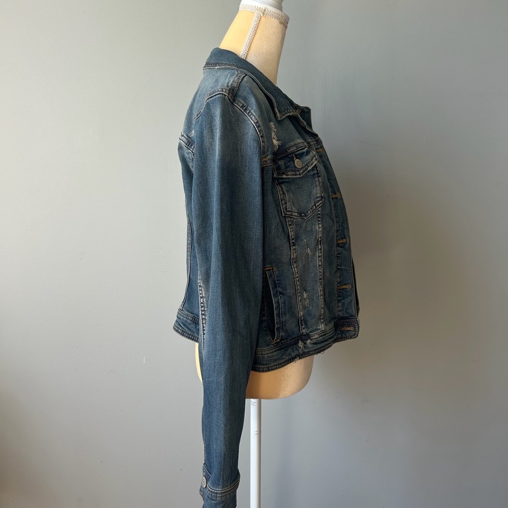 NWT | Aeropostale Women's Blue Denim Jacket - Picture 8 of 9